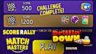 Drillin down spical orama very esey frist try Compelete | match masters solo 1200 score