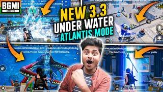 BGMI 3.3 UPDATE | Gameplay, Aquaman Tritent, Atlantis City, Best Features, New Changes | Faroff