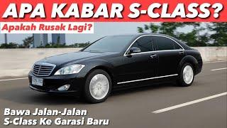 TAKE OLD S-CLASS TO NEW GARAGE