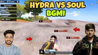 Hydra vs Soul fight in BGMI Launch party