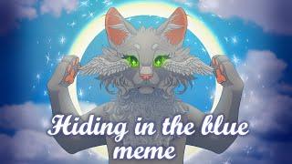 Hiding in the blue |  warriors animation meme [ Dovewing and Ivypool]