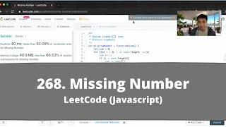 How to Solve "268 Missing Number" on LeetCode? - Javascript