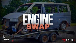 VW T5  1.9 TDI | ASZ SWAP  145PS 320Nm | WinOLS Analyse | nafta racing | EDC16 #engineering #cars