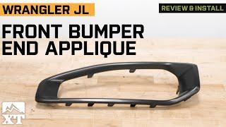 Jeep Wrangler JL Front Bumper End Applique Review & Install