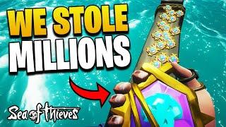 We STOLE MILLIONS from Gilded Voyages in Sea of Thieves (PvP, Gameplay, & Highlights)