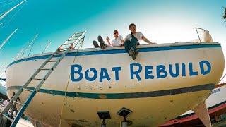 We Bought an Abandoned Boat 2.5 Years Ago & We Are Still Working on It... | SAILING SEABIRD Ep.63