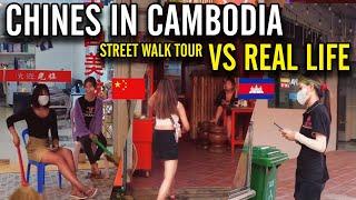 CHINATOWN IN CAMBODIA Vs PEOPLE Of Cambodia REAL Life | Ultimate Solo Walk | Uncensored Central [4K]