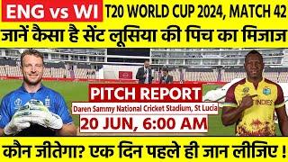 England vs West Indies T20 World Cup Pitch Report: Daren Sammy National Cricket Stadium Pitch Report