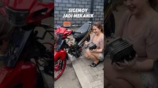 Sigemoy jadi mekanik panggilan