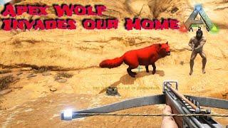 Ark: Survival Evolved - Primal Fear Mod - Scorched Earth EP 5 - The Apex Wolf that Wouldn't Leave