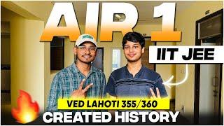 How AIR-1 Created History in IIT JEE Advanced  : Ved Lahoti