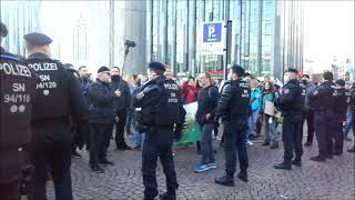 Super Hygienekonzept und sinnlose Polizeiaktionen