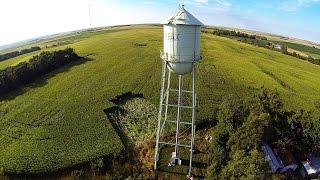 Fairfax, SD Water Tower Tip Over/Demolition 8/8/16