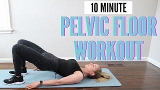 10 Minute Postpartum Pelvic Floor Workout - for C-section moms