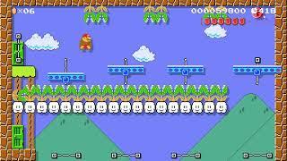 Peppi's Piranha Platform Party by KuroxKi Super Mario Maker 2 Switch #cpn