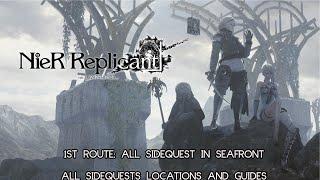 Nier replicant walkthrough - All 13 seafront side quests in 2nd route