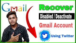 Recover Gmail Account Using Twitter