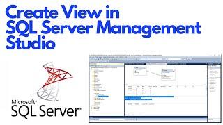 Create View using  SQL Server Management Studio - Tutorial #ezettutorial #sqlserver #ssms
