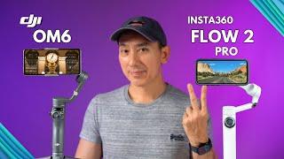 Insta360 Flow 2 Pro vs DJI Osmo Mobile 6 Review: Are the new Tricks ENOUGH?