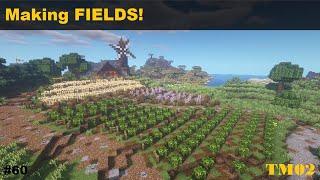 Making FIELDS! [Timelapse] | Medieval City #60