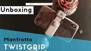 Manfrotto TwistGrip Phone Clamp with Cold Shoe Mount