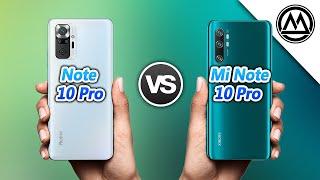 Xiaomi Redmi Note 10 Pro vs Xiaomi Mi Note 10 Pro