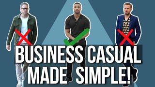 ULTIMATE Guide to Men's Business Casual Style | Mens Fashioner | Ashley Weston