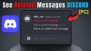 How to See Deleted Messages on DISCORD (PC )