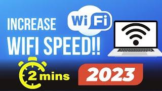 Boost Your Internet Speed!  How to Make WiFi Faster in Windows 10 & 11 | Ultimate Tutorial