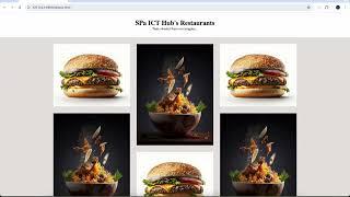 WORKING WITH CSS FLEXBOX | RESPONSIVENESS | RESTAURANT DEMO | SPA