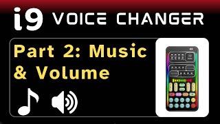 i9 Voice Changer PART 2: Phone/Music integration + volume controls -  #cosplay #voicechanger #prank