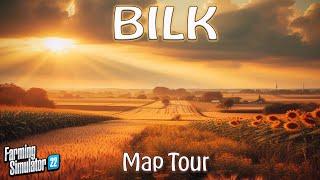 “BILK” FS22 MAP TOUR! | NEW MOD MAP! | Farming Simulator 22 (Review) PS5.