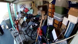 Cleaning Garage Timelapse 4/9