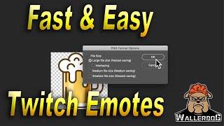 How to Make Twitch Emotes | Fast and Easy | Photoshop CC 2019