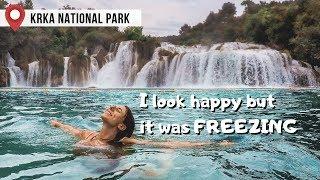 Swimming in KRKA NATIONAL PARK Croatia Travel Vlog