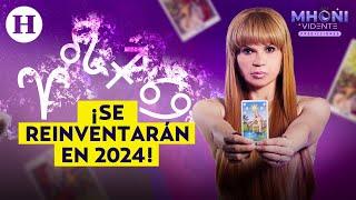 ¡Suerte infinita! Mhoni Vidente revela los signos zodiacales que gozarán de gran fortuna este 2024