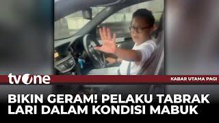 Tampang Pengendara Mobil Mabuk Tabrak Lari Korban Hingga Meninggal, Tampari Muka Sendiri | tvOne