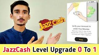 JazzCash Biometric Verification Online | Level 0 to 1