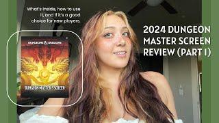 The 2024 Dungeon Master Screen - What's in it? First Look and Review! [Part 1]