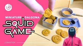 How to Make Miniature Squid Game Dalgona | Jormation
