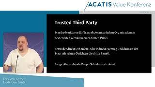 ACATIS Value Konferenz 2022 - Was ist eigentlich eine Kryptowährung? - Felix von Leitner - Code Blau