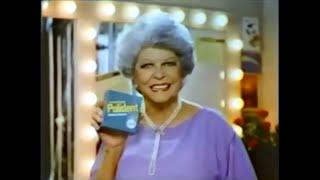 Polident Commercial With Martha Raye (1981)