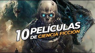 10 PELÍCULAS de CIENCIA FICCIÓN que debes ver en NETFLIX, MAX y MUCHO MÁS!! (2024)