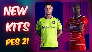 New 2022/23 Kit Pack for PES 2021 PC | CPK Version + Tutorial 