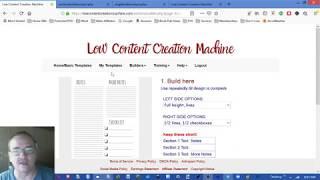 "Low-Content Creation Machine" Review by Bill Platt