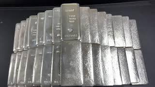 1 Kilo Metalor Silver Bar .9999 Fine at Bullion Exchanges