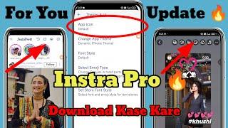 InstaPro 11.20  iOS Instagram For Android | Share Reels like iPhone Story + iOS 17.4 Emojis Fonts!