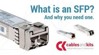 What is an SFP? All things optical transceivers