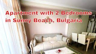 Apartment with 2 bedrooms, warm floor, Sunny Day 6, Sunny Beach Bulgaria