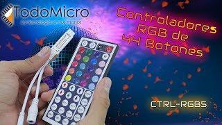 Controlador RGB para leds 44 botones